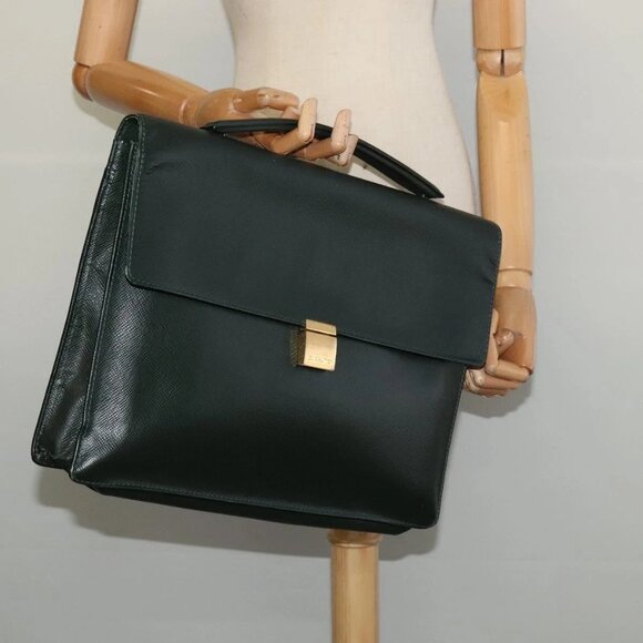 LOUIS VUITTON Taiga Porte Documents Angara Bag Epicea M30774 LV Auth ki5891 - Picture 1 of 16